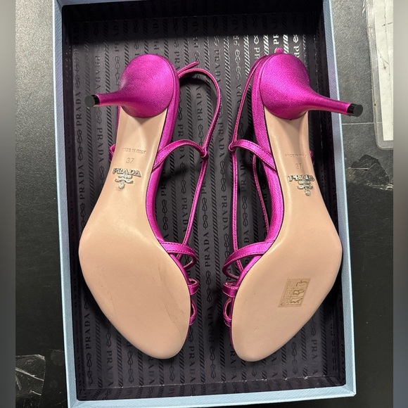 Women’s Prada Slingback Sandals 6.5 US - Picture 9 of 14